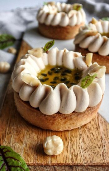 Recette tartelettes passion et chocolat blanc