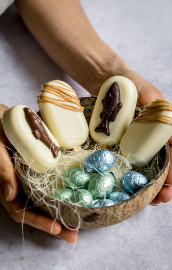 popscicles au chocolat blanc