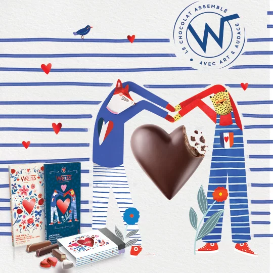 collection amour chocolat