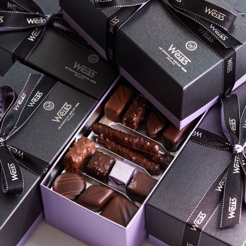 Coffrets de chocolat