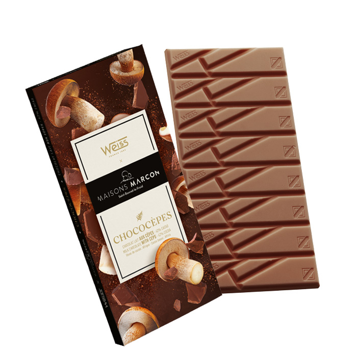Tablette de chocolat au lait