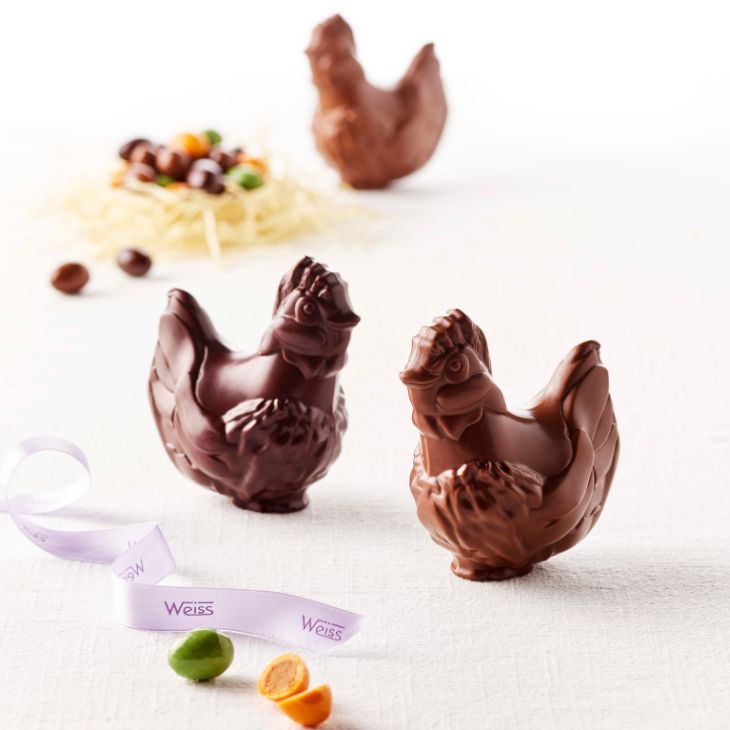 Poule en chocolat - Pâques