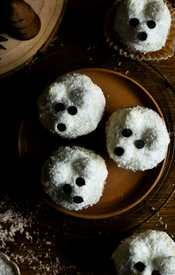 Recette de Cupcakes ourson avec un coeur pâte à tartiner Weiss
