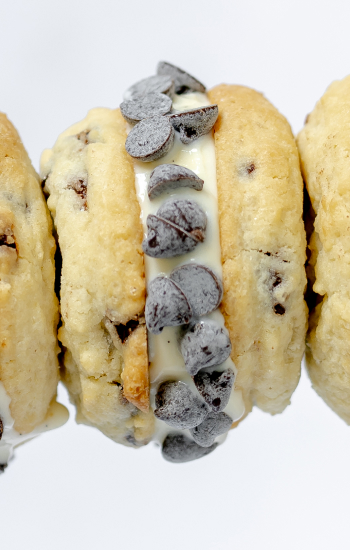 Recette de cookies ice cream aux pépites de chocolat Weiss