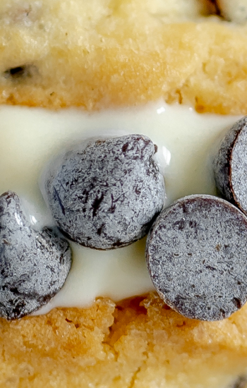 Recette de cookies ice cream aux pépites de chocolat Weiss