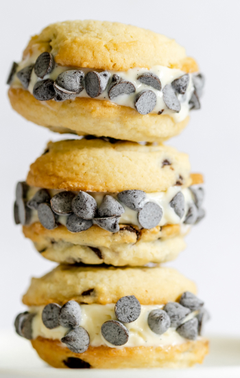 Recette de cookies ice cream aux pépites de chocolat Weiss