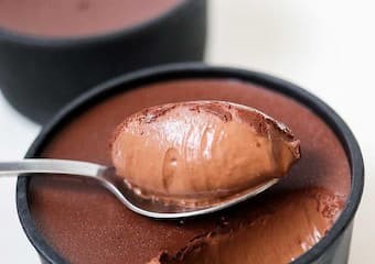 Recette de crème démente chocolat 