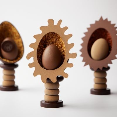 Moulage de Pâques, un dessert à l'assiette épatant