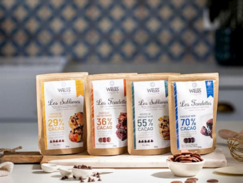 La chocolaterie Weiss vous présente sa nouvelle gamme de chocolat à pâtisser 