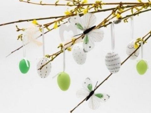 Un arbre à œuf pour Pâques